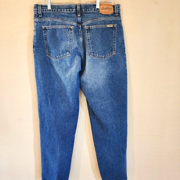 Vintage Levi Strauss Relaxed Fit Tapered Leg Medium Wash Women's Jeans Pants - Picture 2 of 11